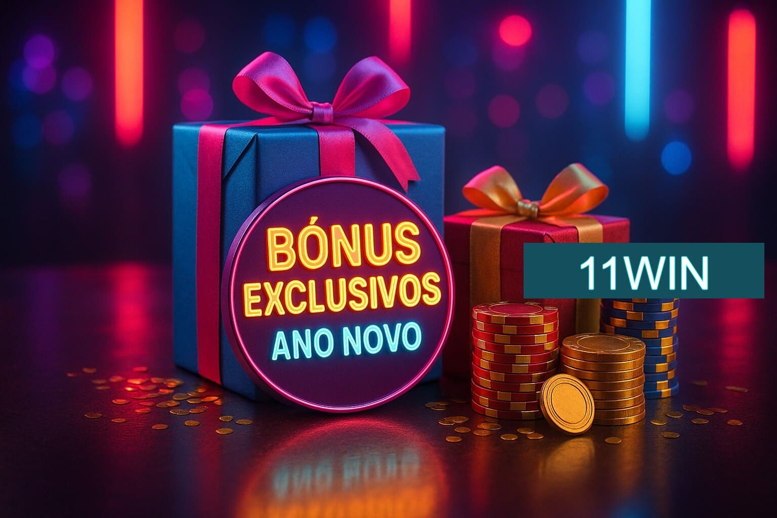 Promoções de Ano Novo no 11WIN